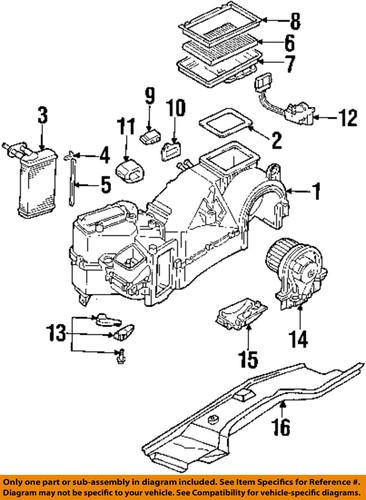 Volkswagen oem 1j0819644a cabin air filter