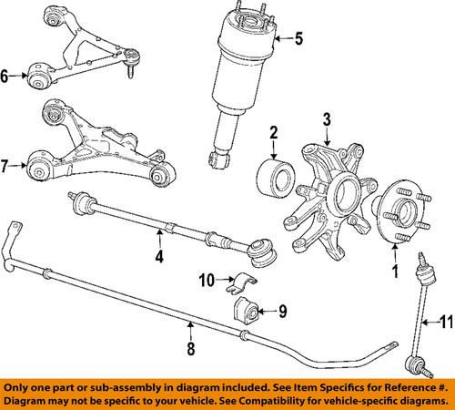 Jaguar oem xr81723 wheel bearing/rear wheel bearing