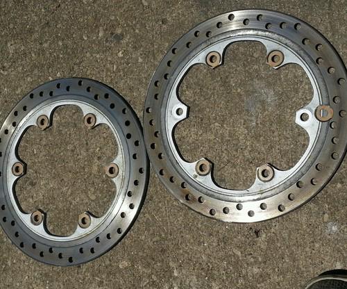 1994 cbr 600 f2 left & right brake disc rotors honda cbr600f2 cbr600