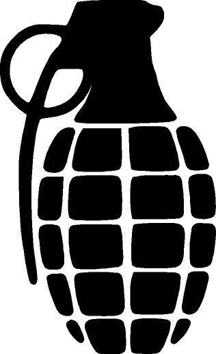 Grenade decal