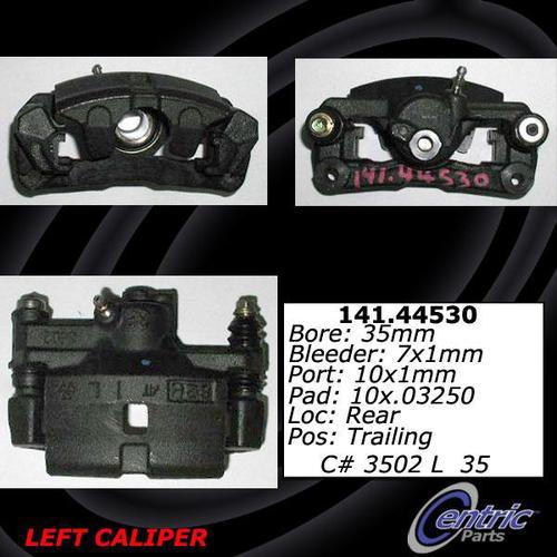 Centric 141.44530 rear brake caliper-premium semi-loaded caliper