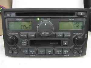 03 04 05 honda pilot cassette cd radio oem lkq