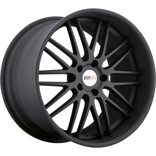 19x10.5 matte black cray hawk wheels 5x4.75 +65 chevrolet corvette c6 corvette