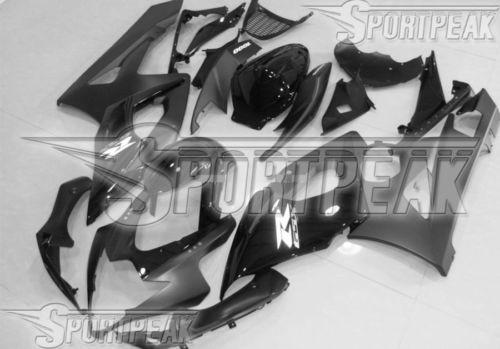 Fit suzuki 2005 2006 gsx-r gsxr 1000 k5 05 06 fairing abs bodywork black f61b20