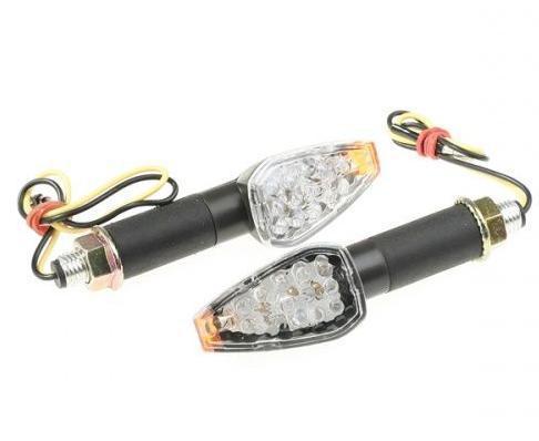 2 x 14 led motorbike motorcycle turn signals indicator