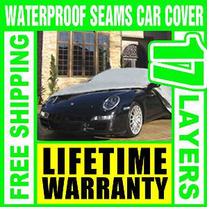 17 layer car cover fleece lining waterproof soft breathable indoor outdoor 17367