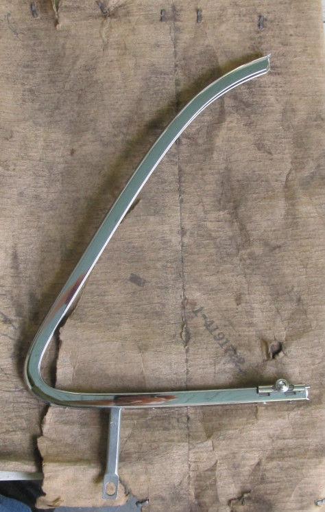 Nos 1953 1954 chevrolet chrome vent window frame pn 4191722 sedan delivery 2 dr