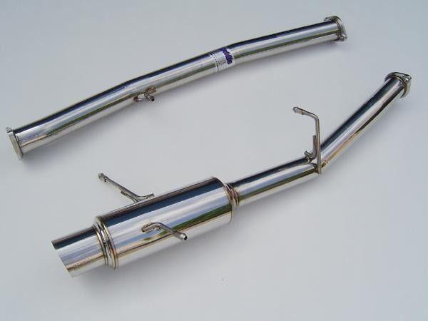 Invidia exhaust n1 catback cat back racing ss tip 02-07 subaru impreza wrx ej