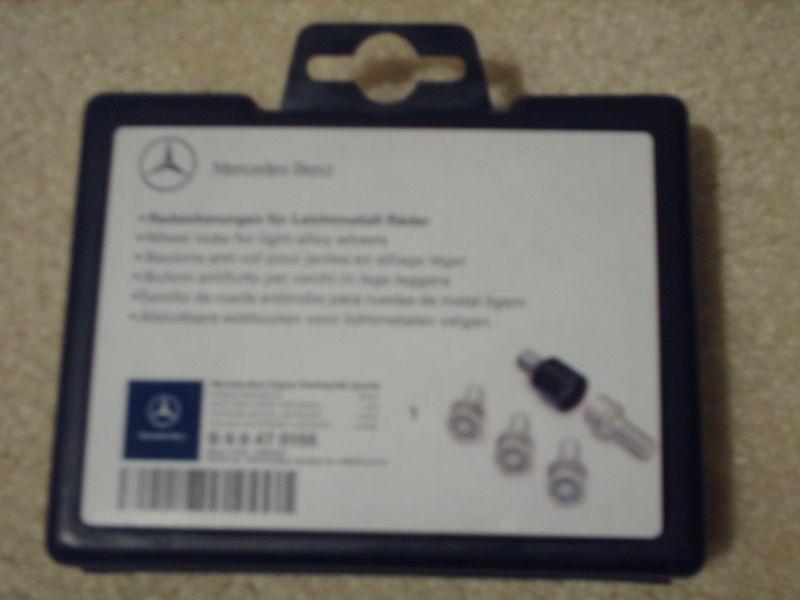 Mercedes benz wheel locks bolts for alloy wheels lug nuts for c class