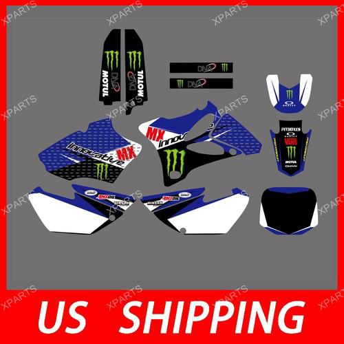 Team graphics & backgrounds decals for yamaha yz85  2008 2009 2010 2011 2012