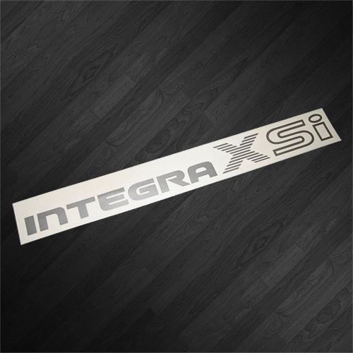 Jdm integra x si decals. dc2 b18c db8 rear sir vtec lsd spoiler strut dohc lip r