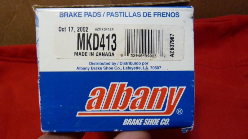 Rear brake pads for 82-92 trans am =camaro