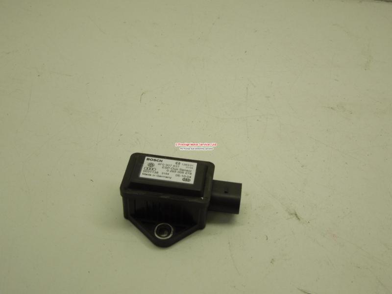 Audi a6 c6 combi yaw and acceleration sensor 4f0907637