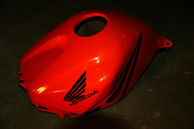 2005-2006 cbr600rr tank cover fairing orange tribal