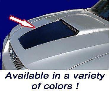 1999-2004 mustang gt high scoop hood decal insert bullitt gloss black