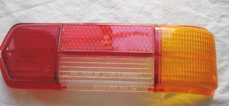 Mercedes 108 280 se right tail light lens w108 250 s sel w109 300 109