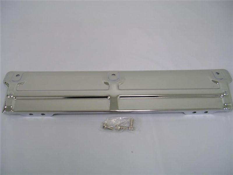 Chrome chevy chevelle nova radiator support panel std.