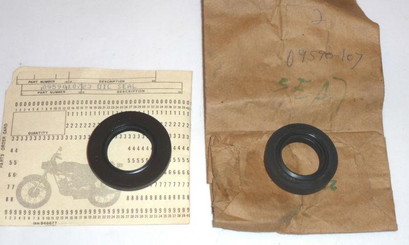 Nos bridgestone oil seal #09590-10723 rubber motorcycle 50 60 90 175 200 350