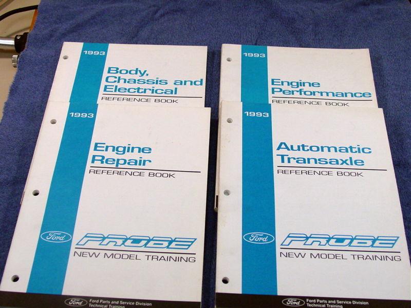 1993 ford probe factory training manual set of 4