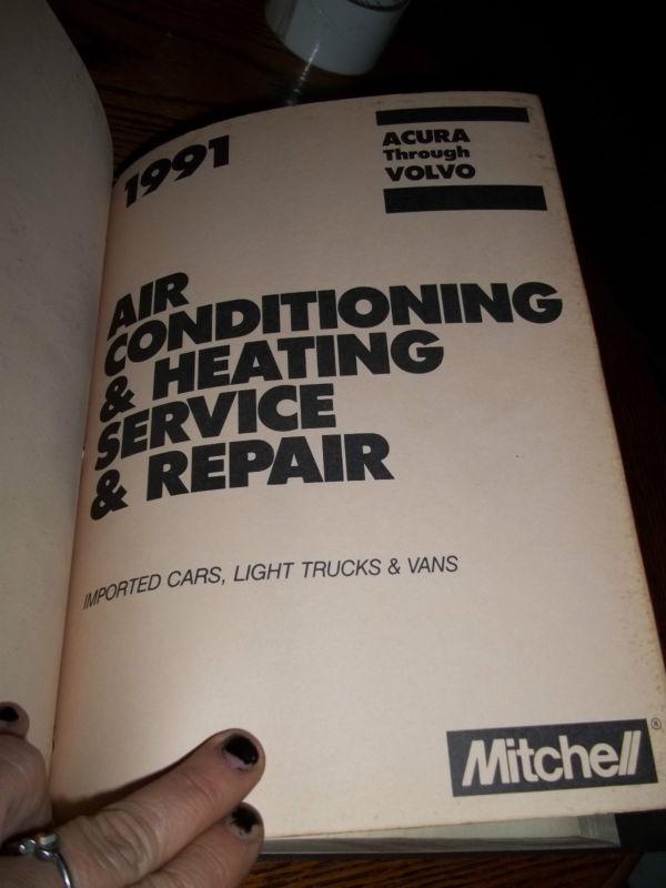 Find MITCHELL BINDER 19901991 AIR CONDITIONING&HEATING IMPORTED CARS