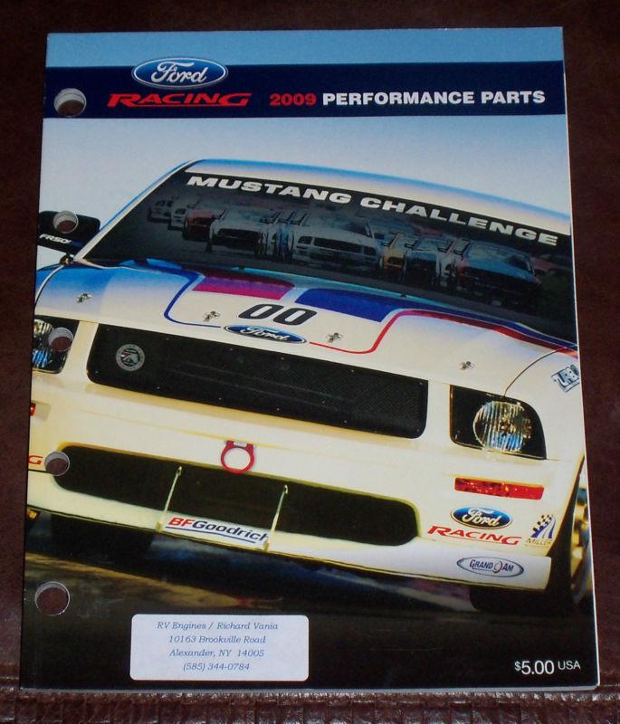 2009 ford motorsport svo performance equipment catalog- excellent!!