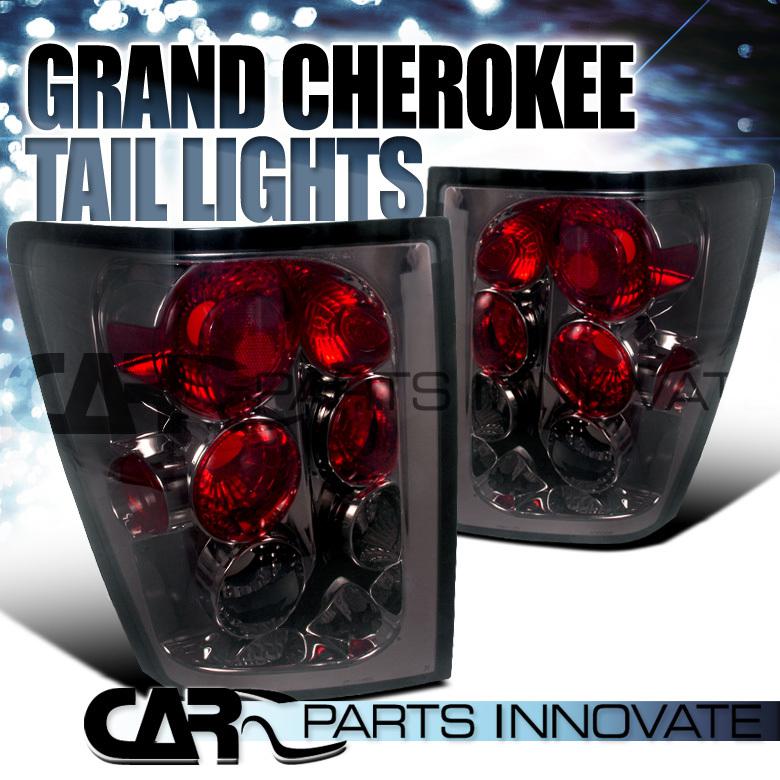 Jeep 05-06 grand cherokee tail lights brake rear lamp altezza smoke