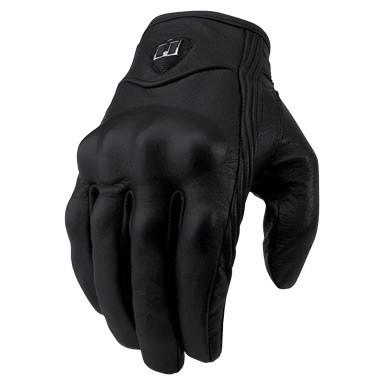 Icon pursuit non perforated gloves. stealth. mens medium / m