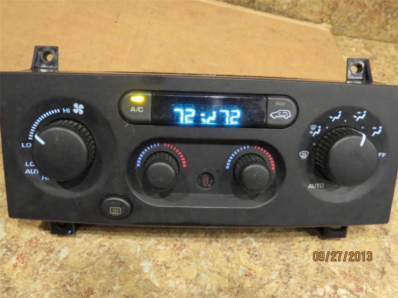 99-04 jeep grand cherokee climate control digital 03 02 01 00 p55116709af