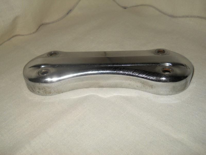 Original harley panhead, wl handlebar riser link cover