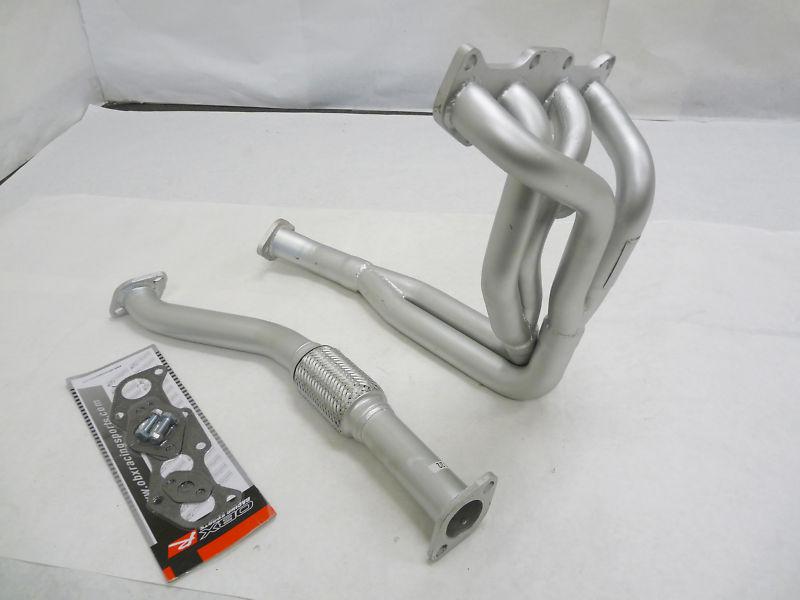 Obx high temp paint header 1991-1999 toyota paseo/tercel 16v 1.5l (5efe)