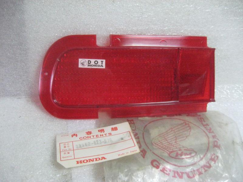 1970-1972 honda z600 600 coupe left taillight lens nos