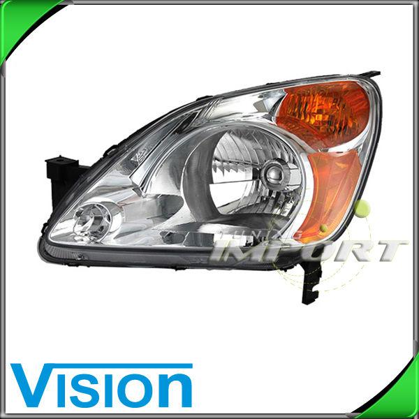 Driver side left l/h headlight lamp assembly replacement 2002-04 honda crv cr-v