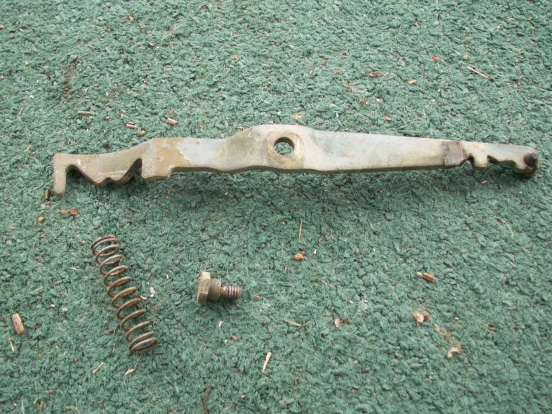 1953 evinrude 15 hp fastwin shift bracket arm  vintage