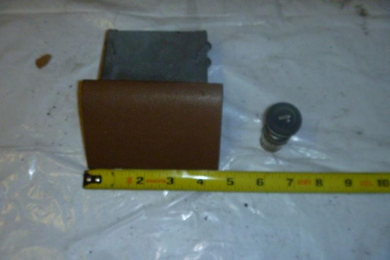 1978 amc concord dashboard ashtray slides with oem push lighter nice