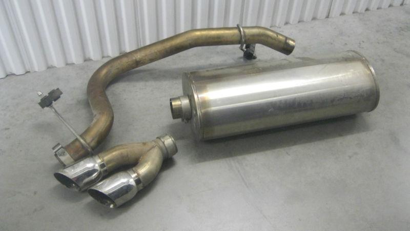 Corsa exhaust system