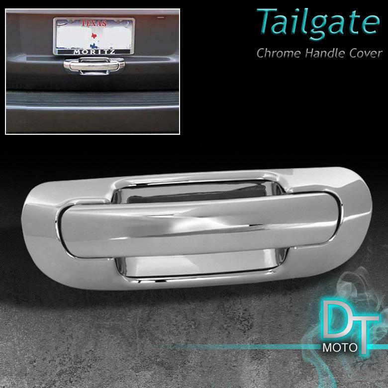 99-04 grand cherokee shinny chrome tailgate tail gate trunk door handle cover