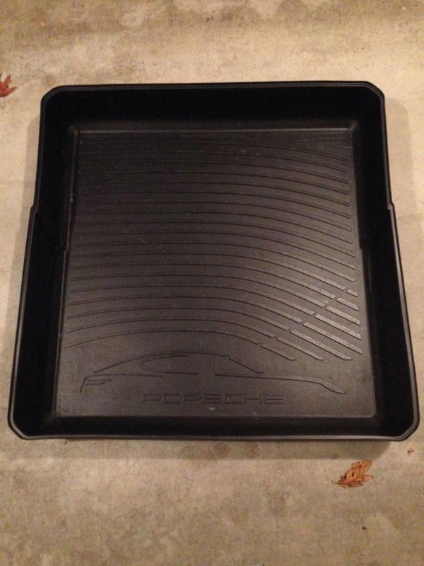 Porsche panamera oem cargo tray - deep w/sidewalls