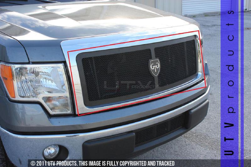 2013 ford f150 upper gtg design mesh grille all f150's except svt raptors black