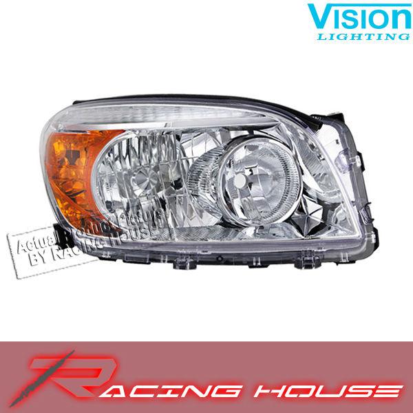 Right passenger side headlight kit unit replacement 06-08 toyota rav4 rav-4