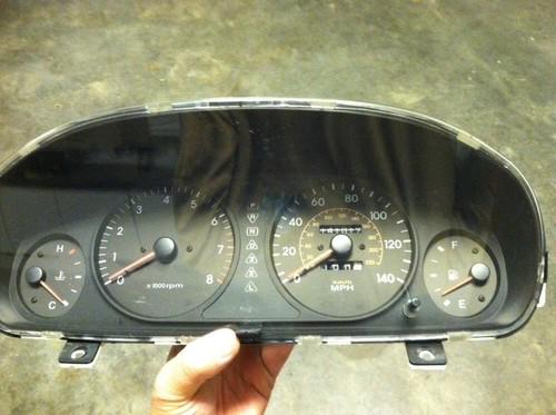 99 00 01 sonata 1999 2000 2001 speedometer instrument cluster panel 141k