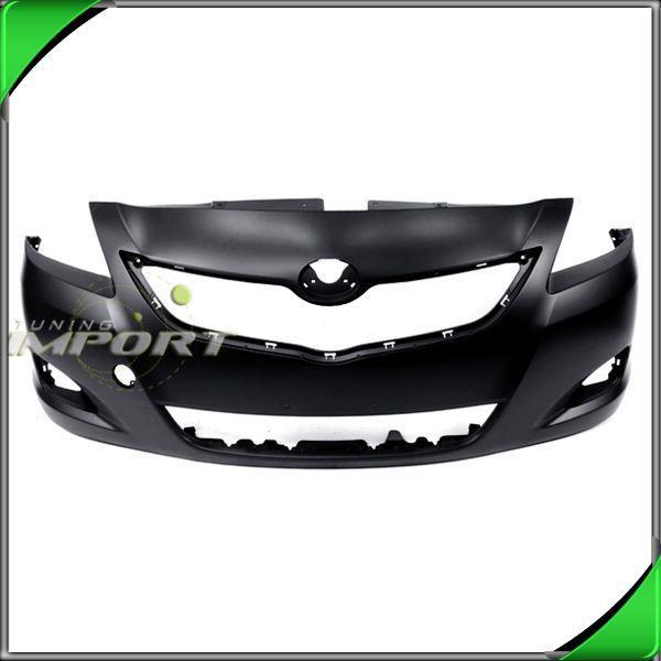 07-11 toyota yaris caoa certified plastic black primered front bumper cover new