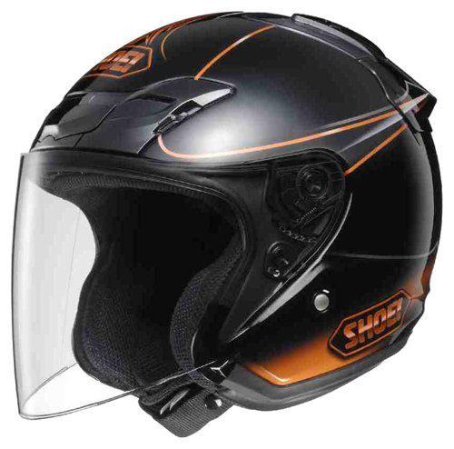 Shoei j-force 3 lubla rubra tc-8 orange black s 55cm helmet free shipping japan