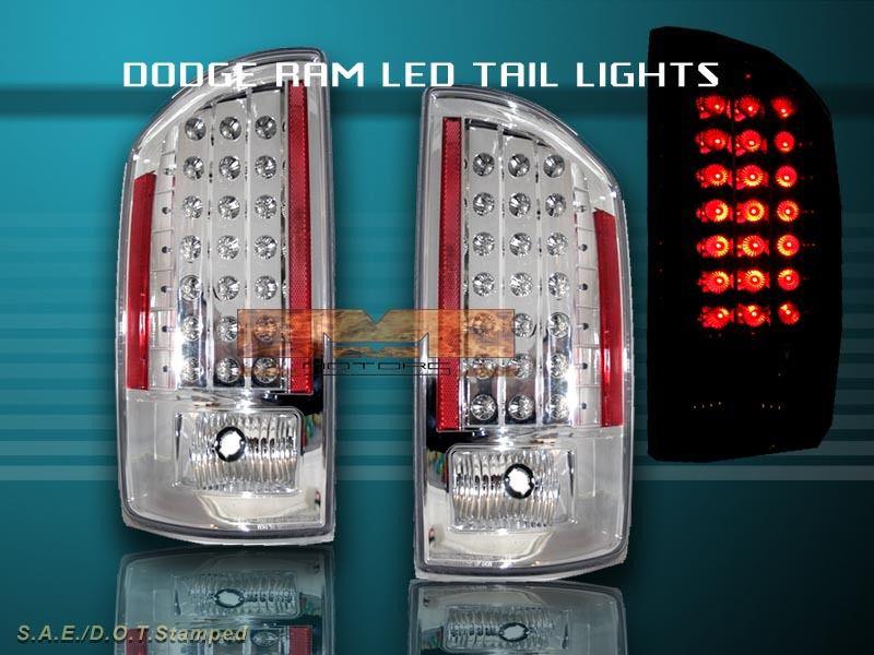 2007-2008 dodge ram 1500 2500 3500 led tail lights new