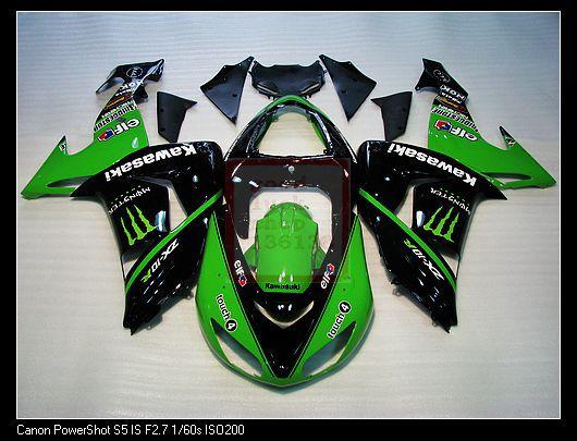 Motogp abs fit for zx10r zx 10r 10 r 06-07 zx10r 2006-2007 fairing bodywork m16