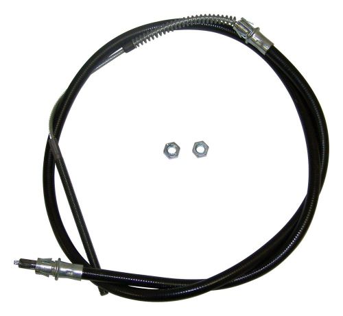 Crown automotive 52003181 parking brake cable fits 87-90 wrangler (yj)