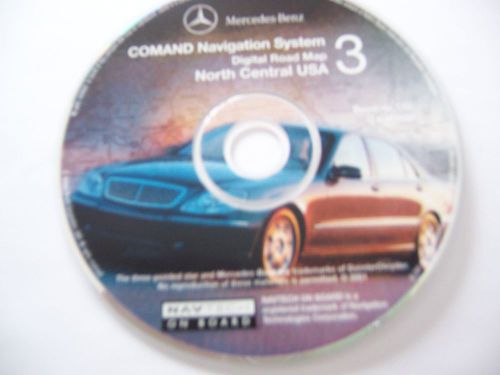 01 02 2003 mercedes benz c - class navigation cd disk 3 north central usa