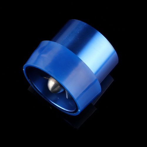 1pcs blue car single fan turbonator fuel saver turbo air intake supercharger