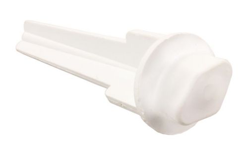 Jr products sink stopper fits into 1-3/8&#034; opening - white 95335