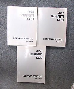 2001 infiniti g20 service repair manual set