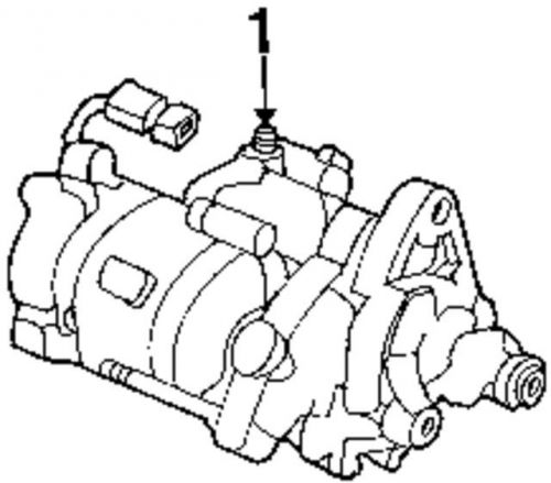 Genuine 1999-1999 acura cl starter 06312-paa-507rm